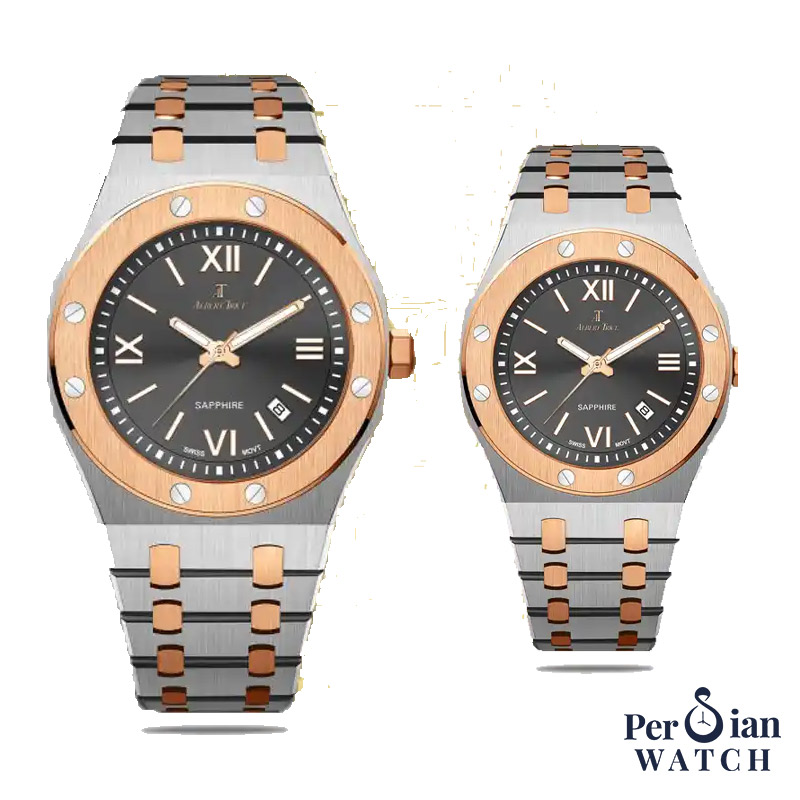 ساعت ست آلبرت ترایس AT20307-03HM , AT20308-13HM