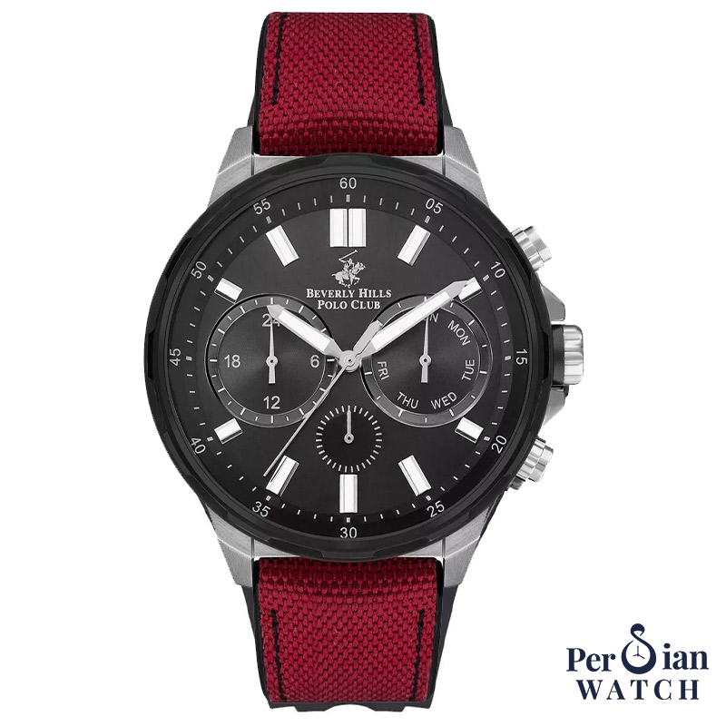 ساعت مردانه پولو بورلی هیلز مدل Bp3402x.358