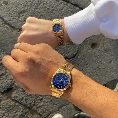 ساعت مچی مناسب پوست گندمی یا سبزه