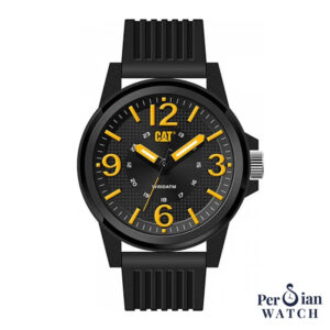 برند: Caterpillar (CAT) مدل: LO.111.21.137 سری: LO / Spirit Evo جنس قاب: پلی‌کربنات (Polycarbonate) سبک و مقاوم Galery Jam Tangan +1 قطر قاب: ۴۴٫۵ میلی‌متر Cat Watches ضخامت قاب: ۱۱.۵ میلی‌متر Cat Watches رنگ صفحه: مشکی با جزئیات زرد Galery Jam Tangan +1 جنس بند: سیلیکونی (Silicone) راحت و مقاوم Galery Jam Tangan +1 مقاومت در برابر آب: تا ۱۰۰ متر (۱۰ ATM) Galery Jam Tangan +1 مناسب برای: استفاده روزمره، استایل اسپرت، مردان فعال
