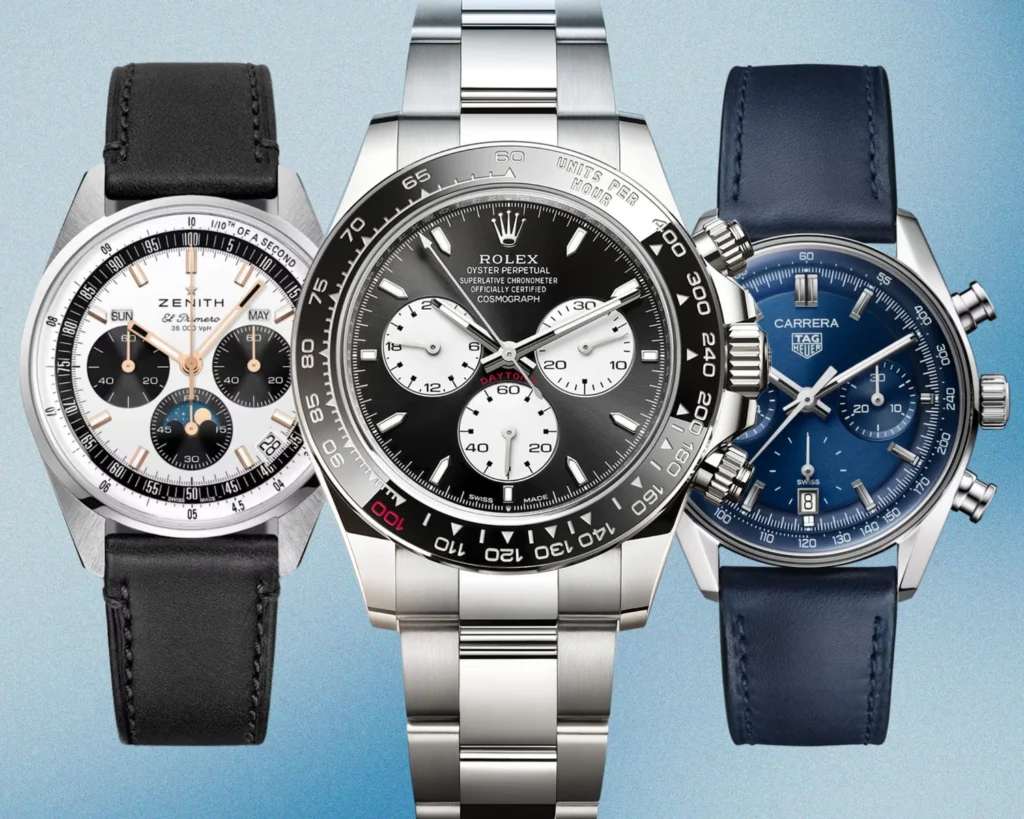 3 مدل ساعت کرنوگراف دار